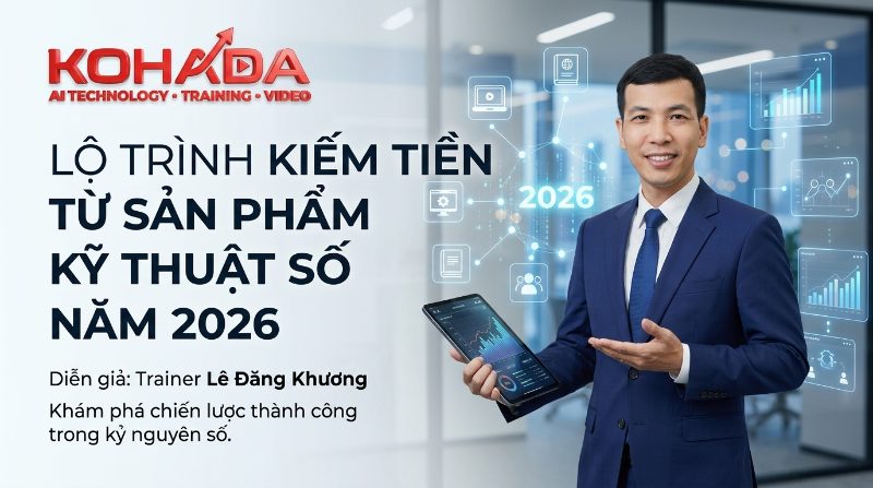 Con đường kiếm tiền từ sản phẩm số 2026