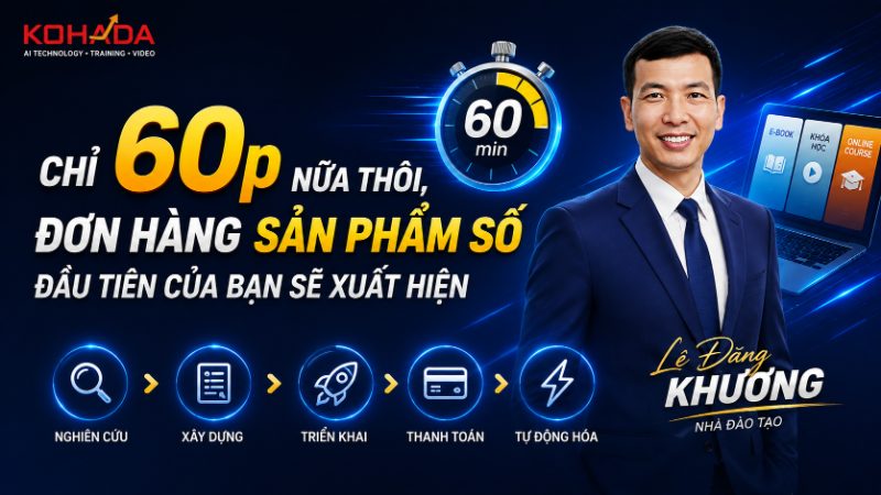 60 Phút Bán Sản Phẩm Số